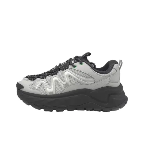 PEAK Уличная обувь Низкий топ Светло-серый, Темно-серый Женский