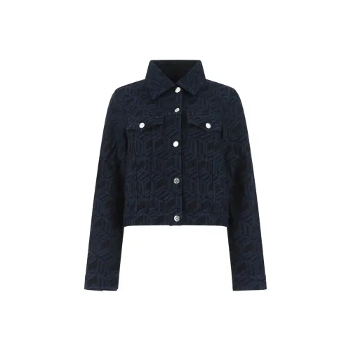 MCM FW22 Куртки и Пальто Женские Синие