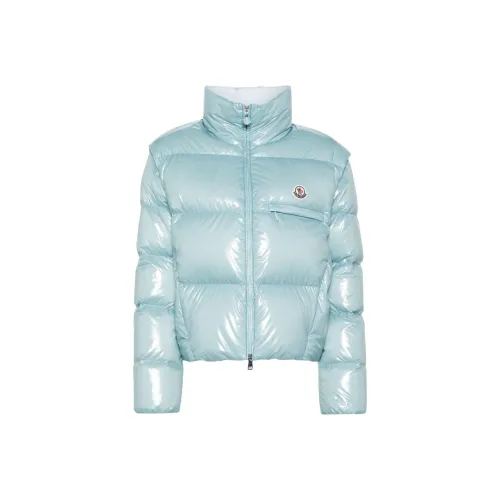 Moncler Светло-синие Женские Пуховики