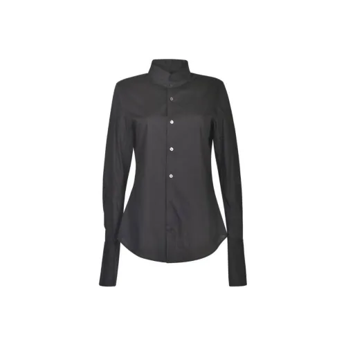 Ann Demeulemeester Рубашка Женская Черная