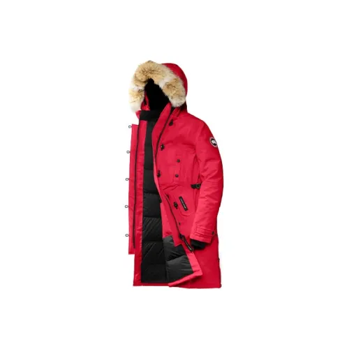 Canada Goose Kensington Series Красный Женские Пуховики