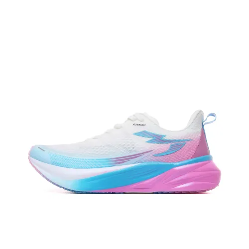 WANBUZHE Беговые кроссовки Низкий верх Белый Синий Розовый Носки Унисекс