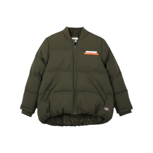 Dickies Армейский зеленый Женские пуховые куртки