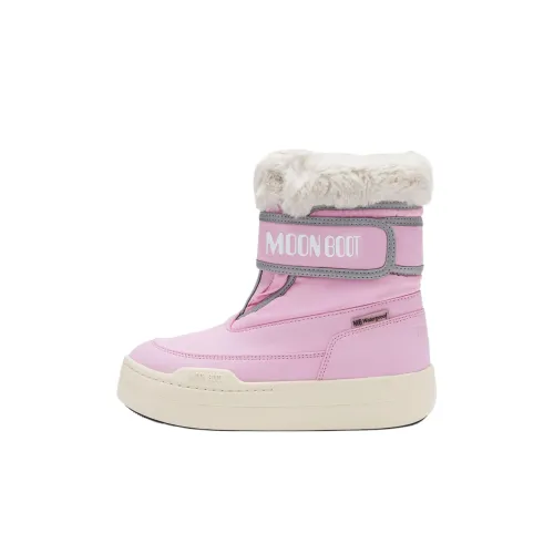 MOON BOOT Junior Парк Ремень Высокие Детские ботинки Розовые Детские