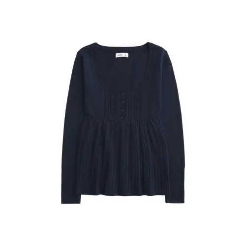 Hollister Свитер Женский Морской Синий