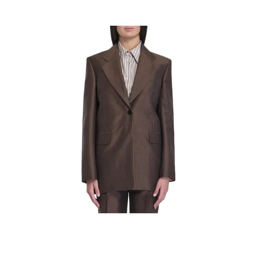 THE ROW Куртки и пальто женские коричневый