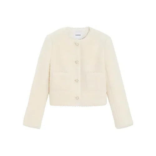 BEBE FW24 Куртки и Пальто Женские Натуральный Белый