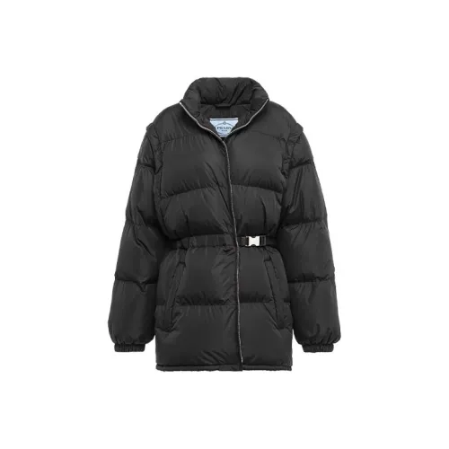 PRADA Пуховик Женский Черный