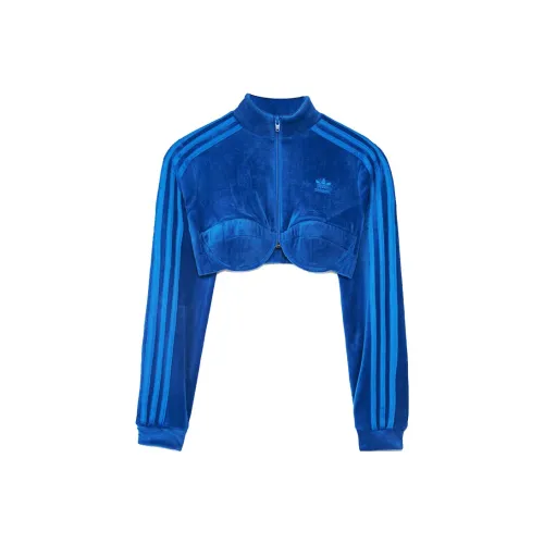 Adidas Originals JEREMY SCOTT collaboration Куртки и Пальто Женские Синие