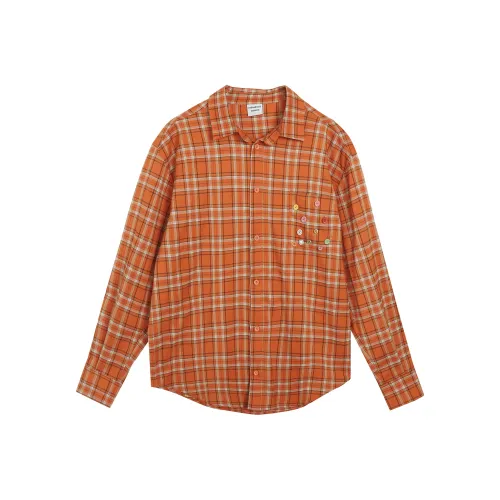 CODICE.HE Оранжево-красные Женские Рубашки