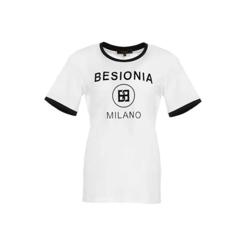 BESIONIA Белая Женская Рубашка T