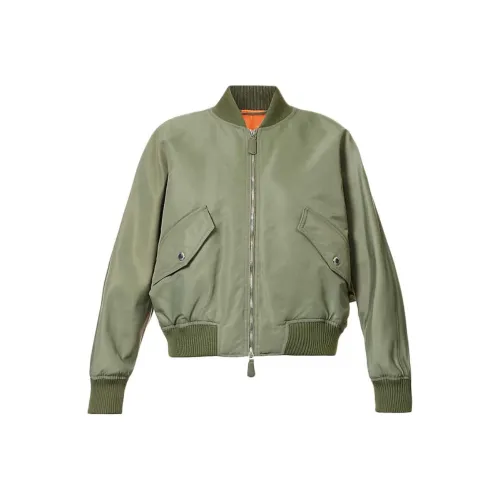 Burberry FW22 Куртки и Пальто Женские Зеленые