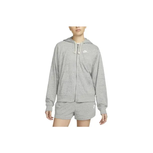 NIKE Темно-серые Женские Куртки