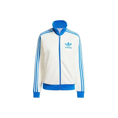 Adidas Originals BECKENBAUER Куртки и Пальто Женские Белые