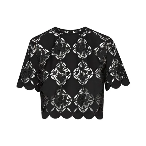 Oscar De La Renta FW23 Рубашка Женская Черная