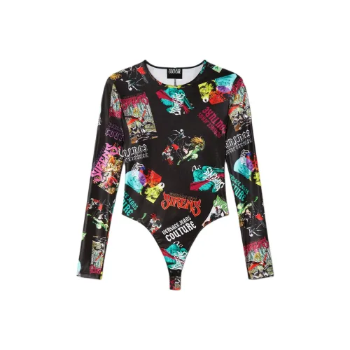 VERSACE JEANS COUTURE SS24 Комбинезон Женский Черный