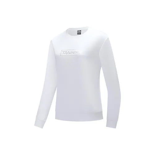 XTEP Толстовка Женская Жемчужно-Белая