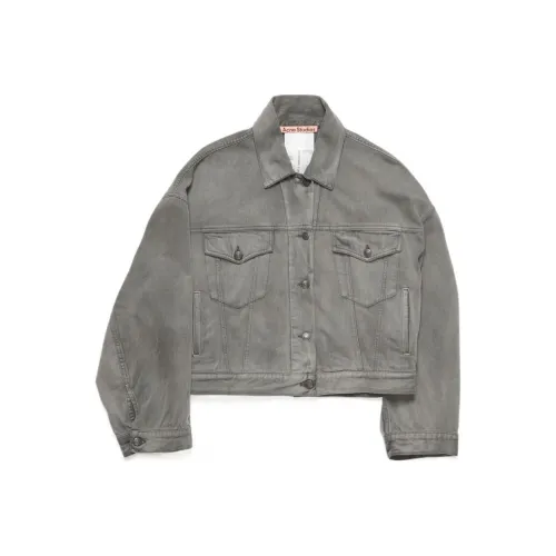 Acne Studios SS24 Куртки и Пальто Женские Серый