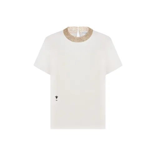 DIOR Бежевые Женские Футболки