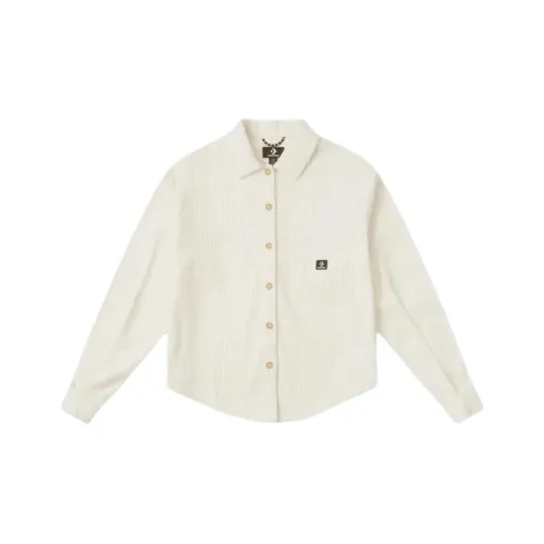 Конверс Экрю Женские Рубашки