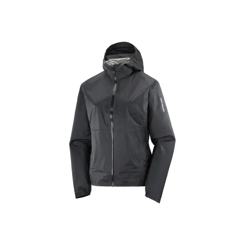 SALOMON Трейл Бег Bonatti Водонепроницаемые Куртки и Пальто Женские Черный