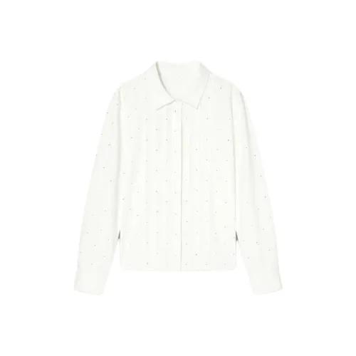 YINER GoodLand Экрю Женские Рубашки