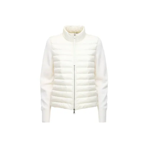 MONCLER Пуховик Женский Белый