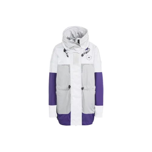 Adidas Stella Series Темно-серебристо-серый/Светло-сине-серый/Колледжский фиолетовый Женские Куртки