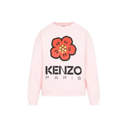 KENZO Boke Flower Series Розовый Женские Свитшоты
