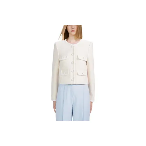 Self Портрет Слоновая кость Женские Куртки