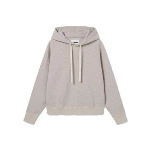 JIL SANDER Имбирно-желтые Женские Свитшоты