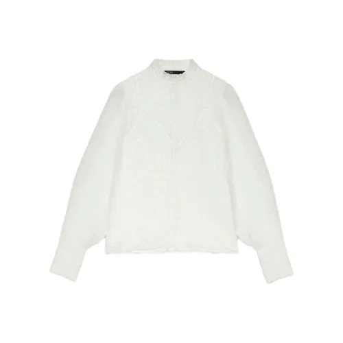 Maje Белые Женские Рубашки