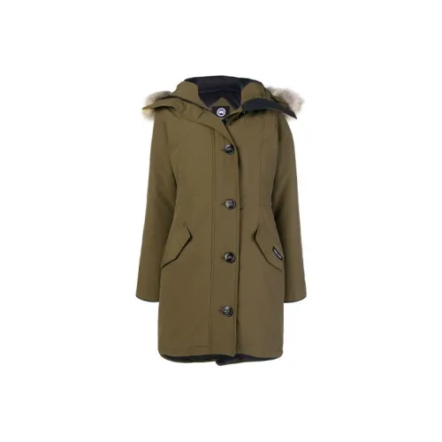 Canada Goose Rossclair Series Пуховик Женский Армейский Зеленый