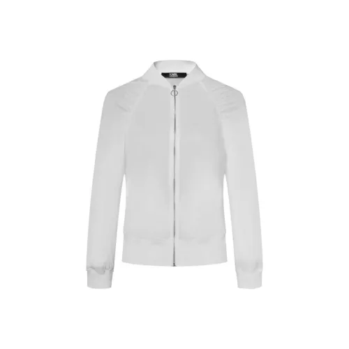 Куртки и пальто женские от KARL LAGERFELD