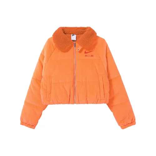 NIKE Апельсиновые Женские Куртки