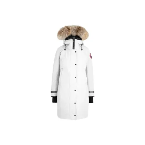 Canada Goose Пуховик Женский Белый