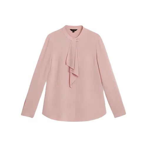 Yiner Светло-розовые Женские Рубашки