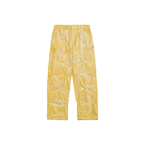 ME DA IGUAL Повседневные брюки Мужские Желтые