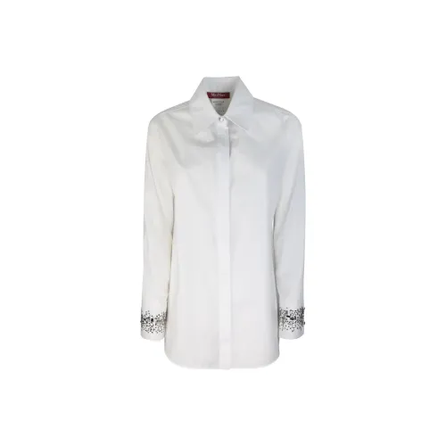MaxMara Studio Рубашка Женская Белая