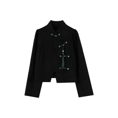 Peiyue Hanbok Черные Женские Рубашки