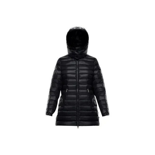 Moncler Пуховик Зимний Женский Черный