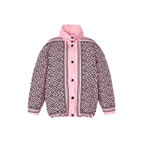 VERSACE Розовые Женские Пуховики