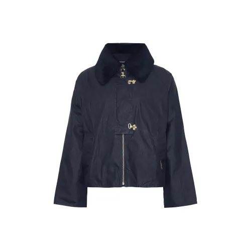 BARBOUR Drummond Вазованная Куртка Куртки Пальто Женские Синий
