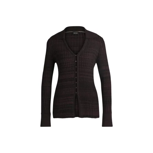 HUGO BOSS Темно-фиолетовый Женские Трикотаж