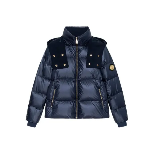 DKNY Пуховик Женский Темно-Синий