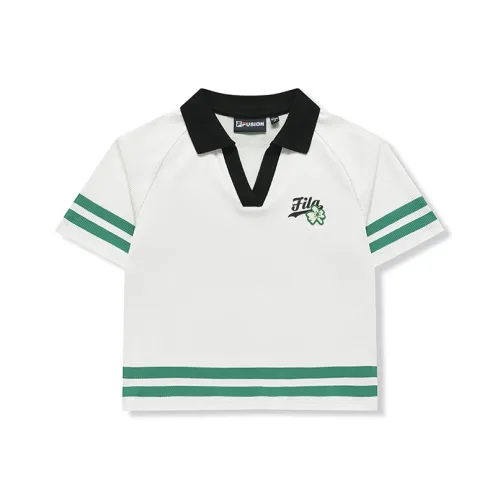 FILA FUSION Облачный белый Женские Поло