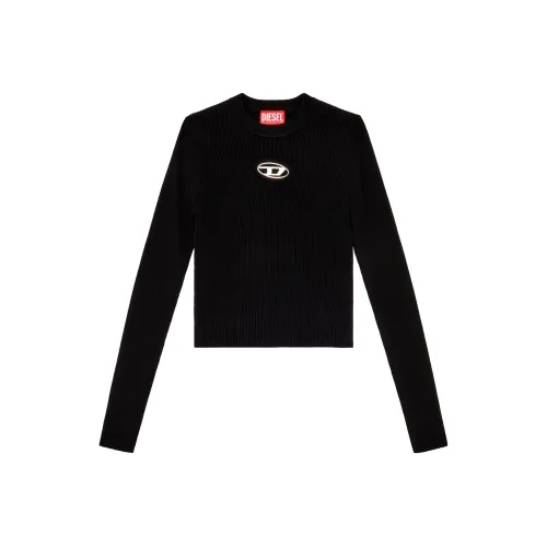 DIESEL SS24 Трикотаж Женский Черный