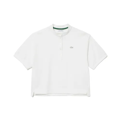 LACOSTE Поло Женское Белое