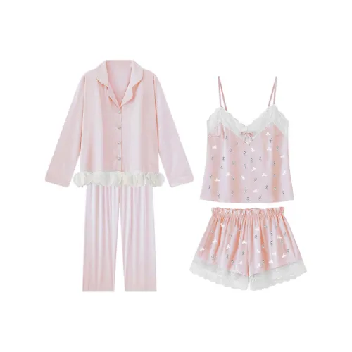 QIAOYUN Пижамный комплект женский синий