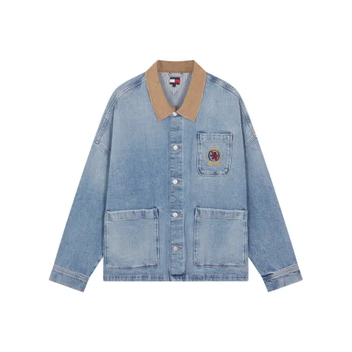 Tommy Hilfiger Джинсовый Синий 1AB Мужские Куртки